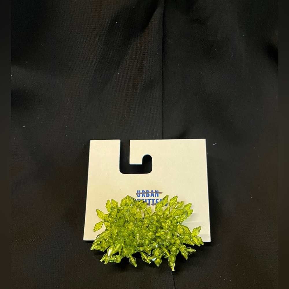 Urban Outfitters Green Bead Earrings